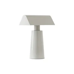 Lampe de table Caret MF1 H 22cm - Gris soie