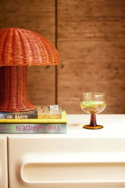 Lampe De Table Rotin - ? 34 cm x 30 cm