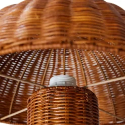 Lampe De Table Rotin - ? 34 cm x 30 cm