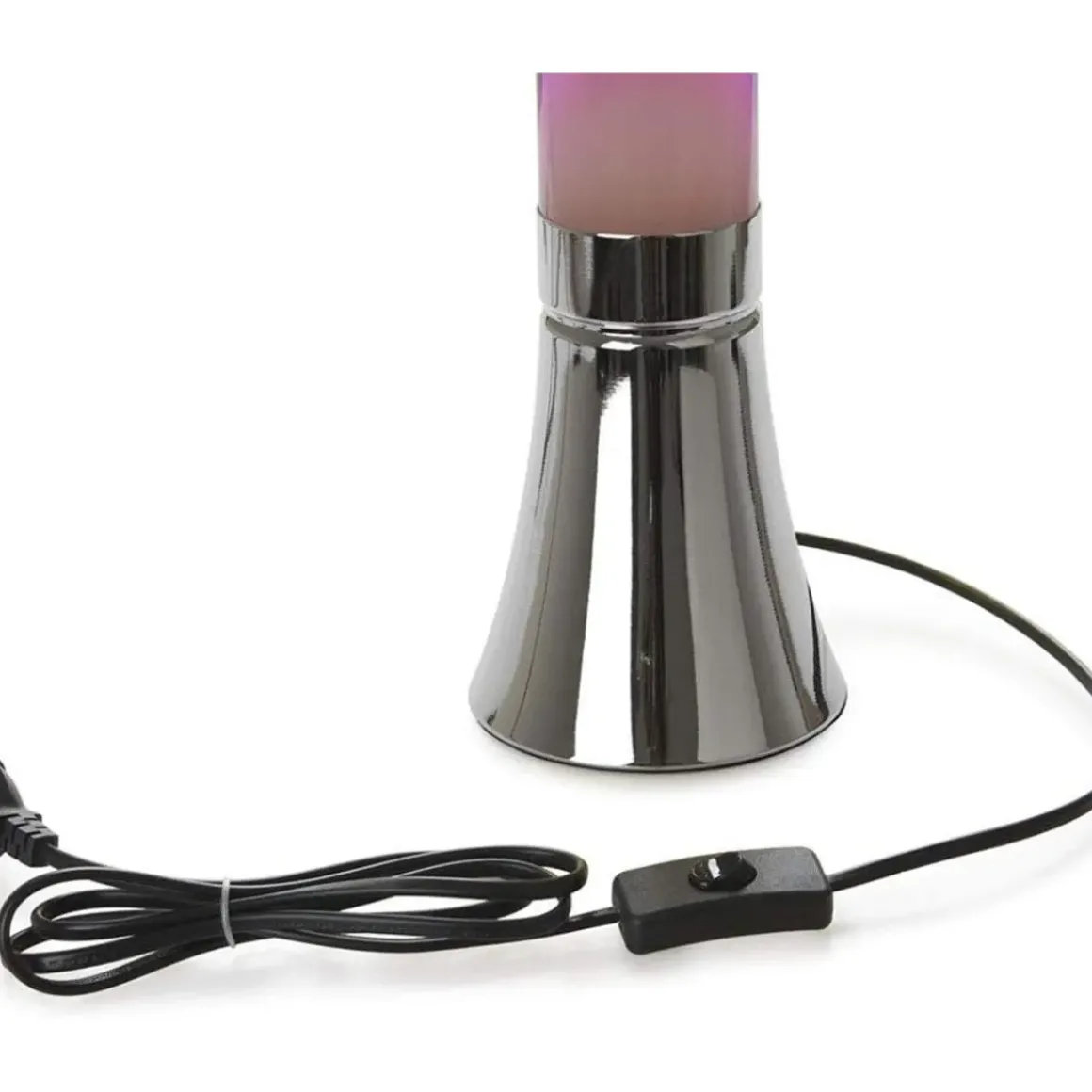 Lampe Lava Magma Argenté