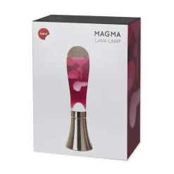 Lampe Lava Magma Argenté