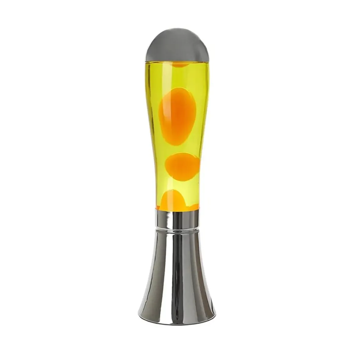 Lampe Lava Magma Argenté