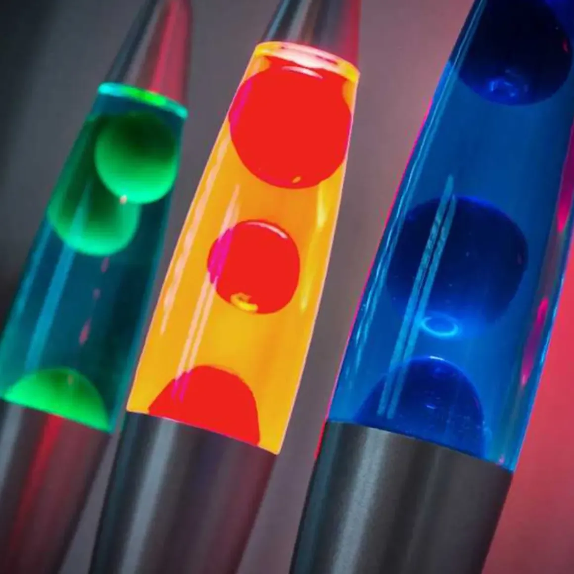Lampe Lava Magma - Rouge
