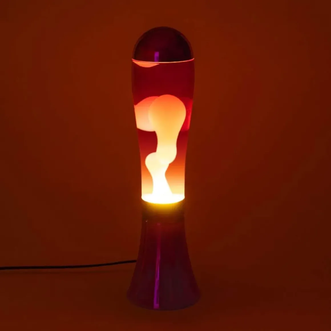 Lampe Lava Magma Violet u0026 Rouge