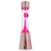 Lampe à lave - Or / Rose