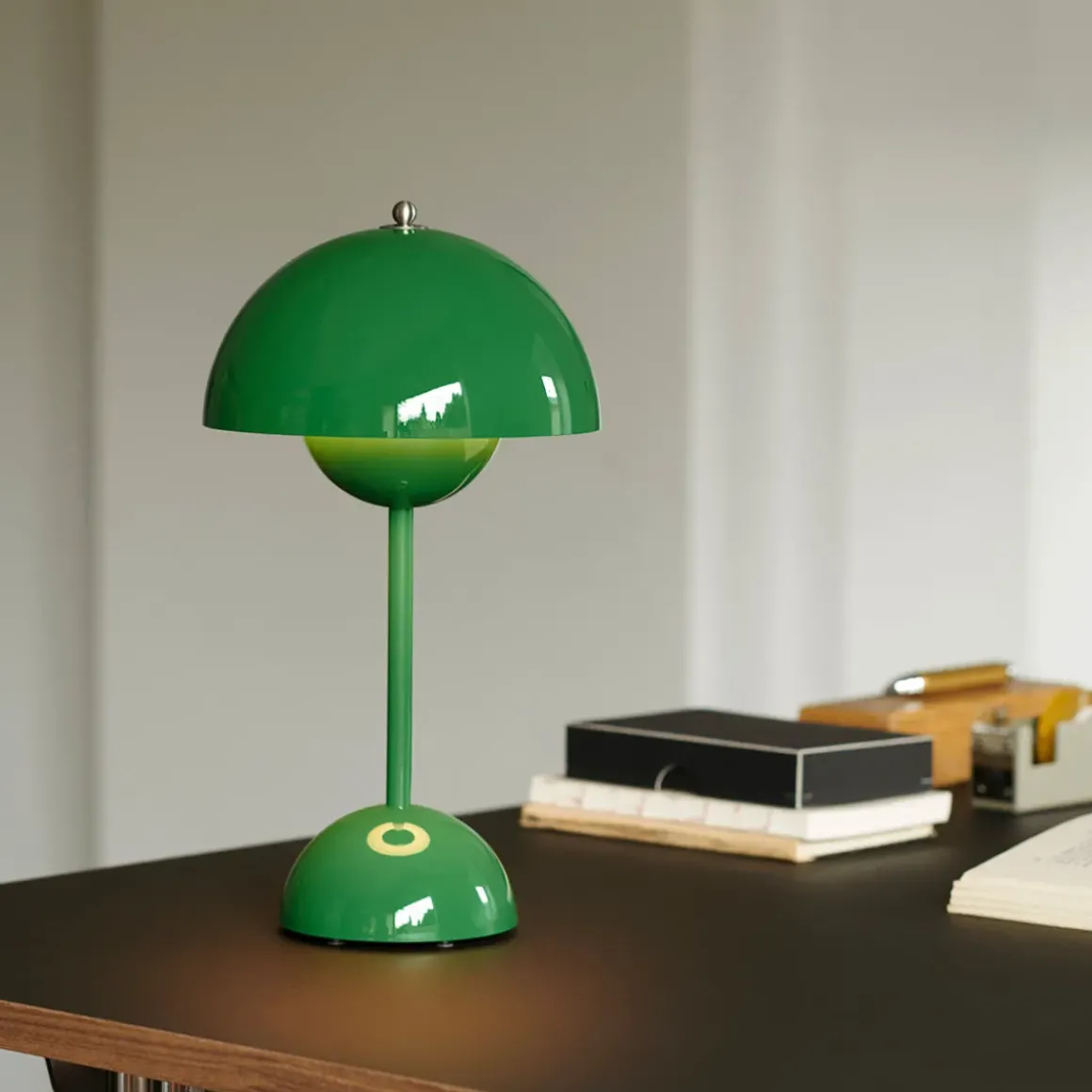 Lampe à poser Flowerpot VP9 Sans fil - Signal Green