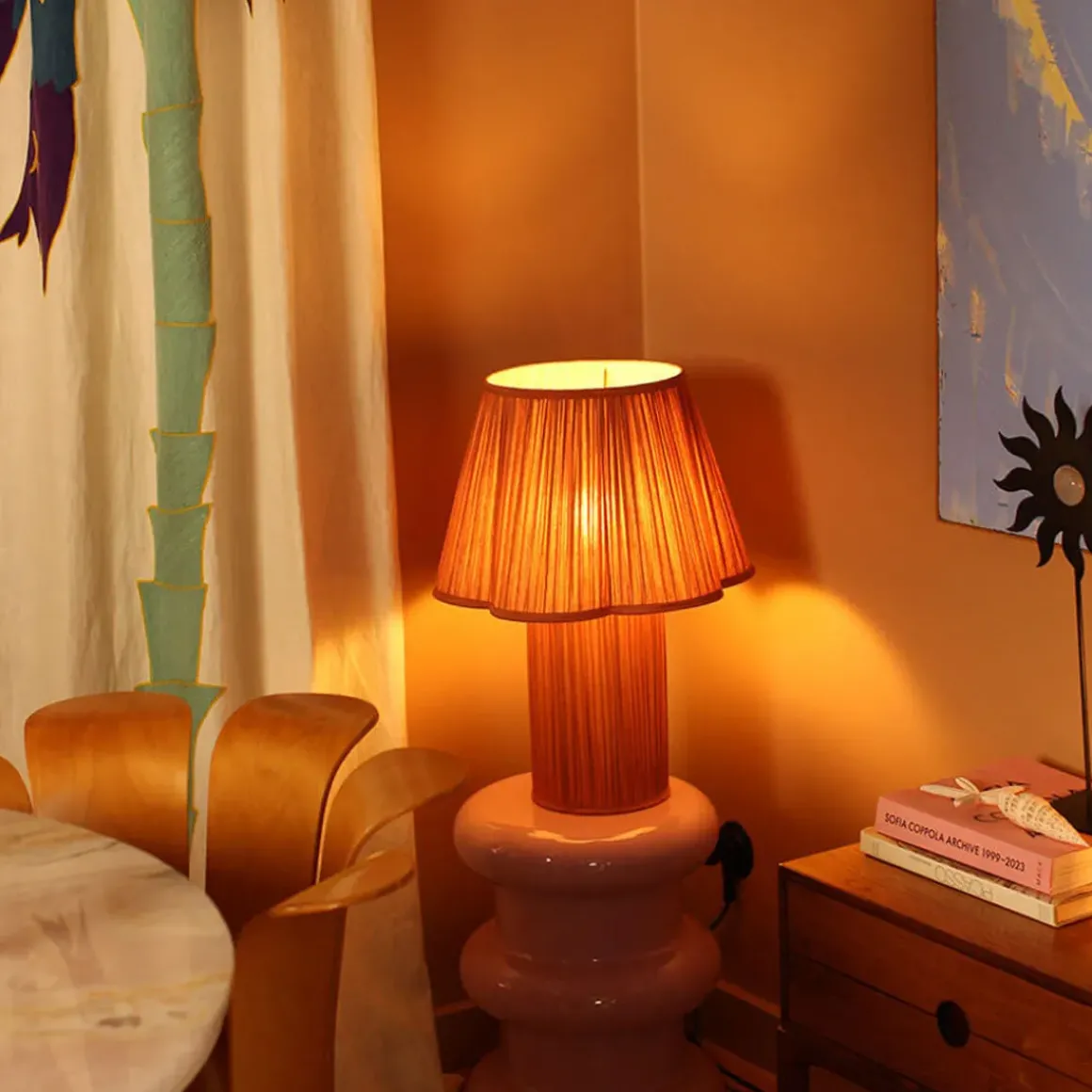 Lampe à poser Myra Silk Bronze