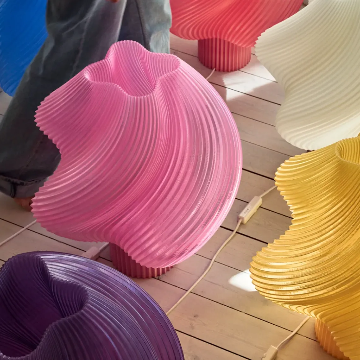 Lampe Soft Serve Mega - Rose Sorbet