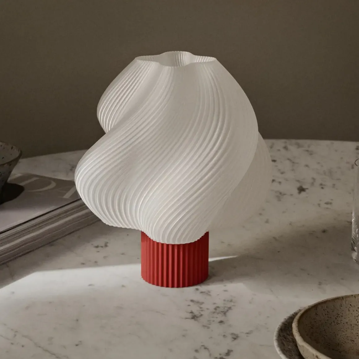 Lampe Soft Serve Portable - Rhubarb