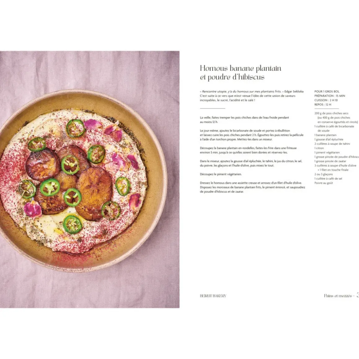 Livre de cuisine Beirut Bakery