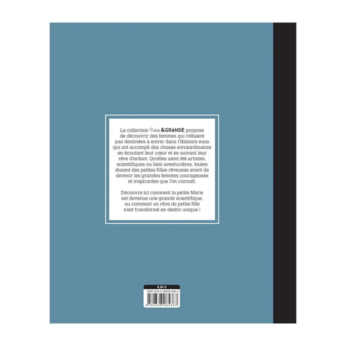 Livre Marie Curie Collection Petite u0026 Grande