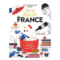 Livre On va déguster la France - Marabout