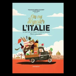 Livre On va déguster l'Italie - Marabout