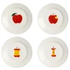 Lot de 4 assiettes Haines - S