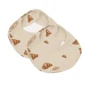Lot de 2 Bavoirs Croissants Grands