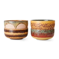 Lot de 4 Bols à Dessert Harbour 70s - ø 12,5 cm