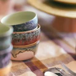 Lot de 4 Bols à Dessert Harbour 70s - ø 12,5 cm