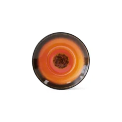 Lot de 4 Soucoupes Roasts en Céramique 70'S - 11.5 x 1.8 cm