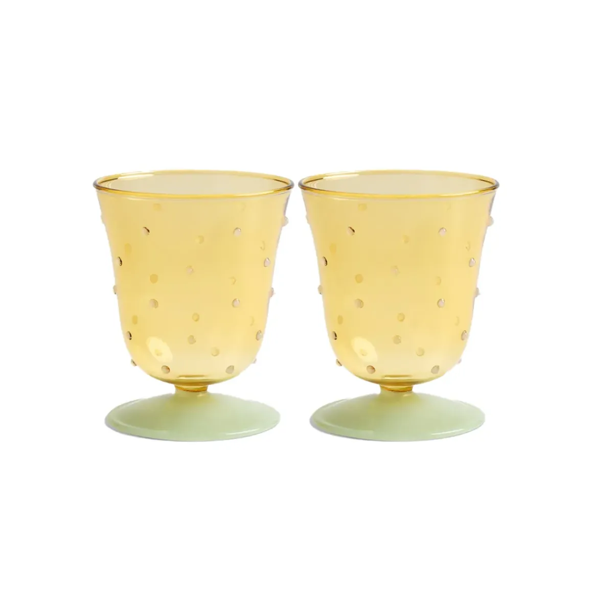 Lot de 2 verres à eau - Dot