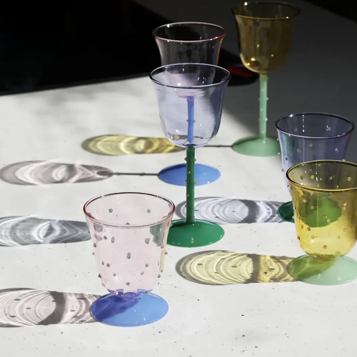 Lot de 2 verres à eau - Dot