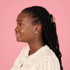 Mini Pince à Cheveux Croissant