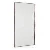 Miroir Arcs Rectangle - 133 x 72 cm - Bordeaux