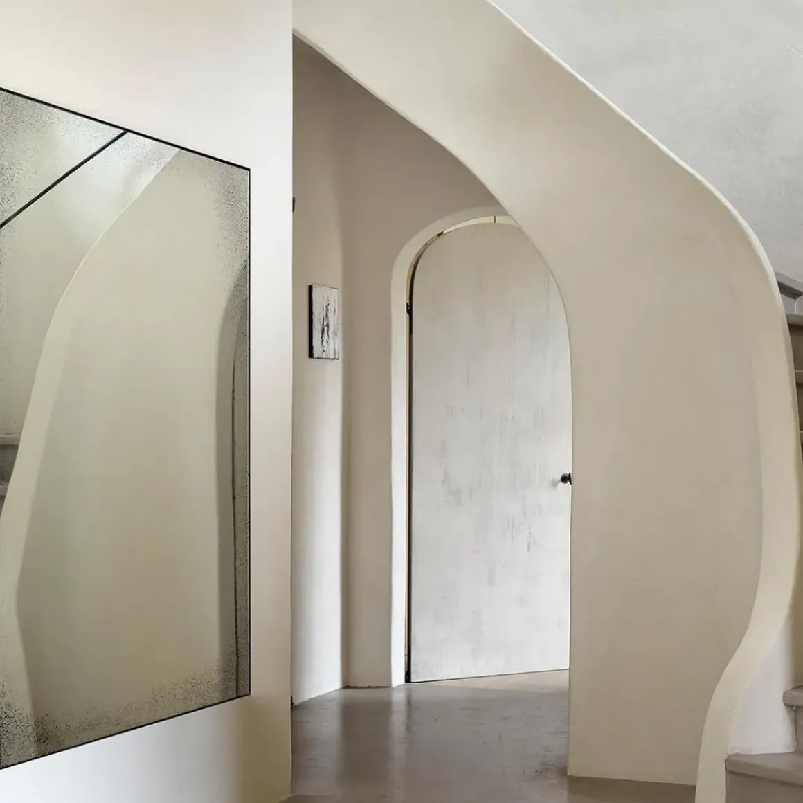 Miroir rectangulaire vintage Clear