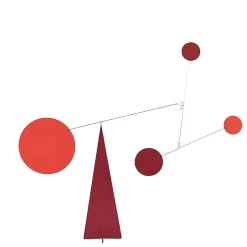 Mobile sur pied Kenya Rouge