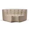 Module d'angle arrondi canapé N701 - Beige