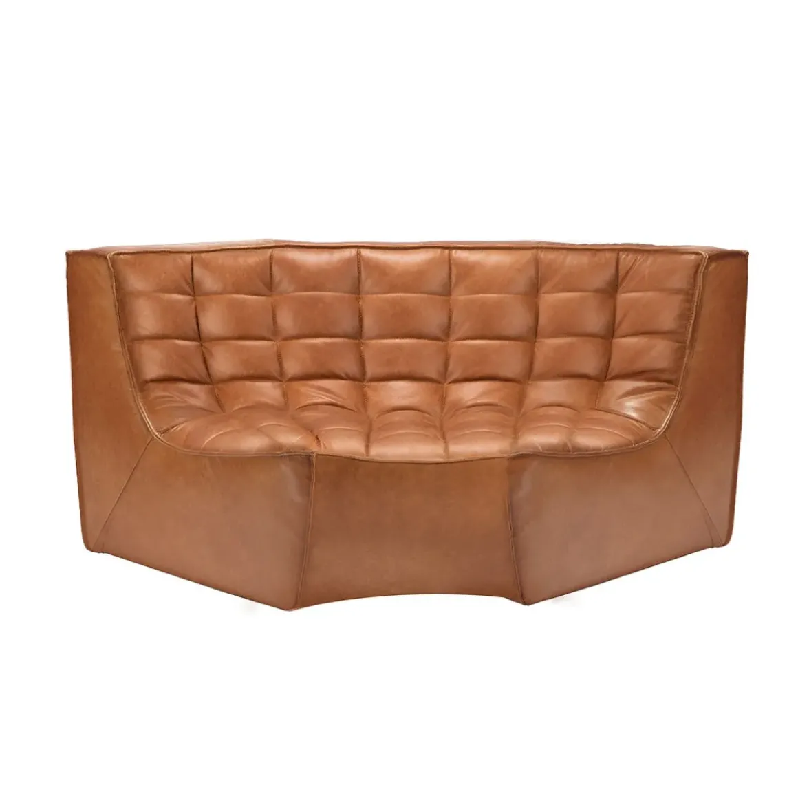 Module d'angle arrondi canapé N701 - Old saddle