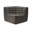 Module d'angle canapé N701 - Gris foncé