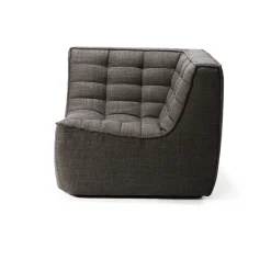 Module d'angle canapé N701 - Gris foncé
