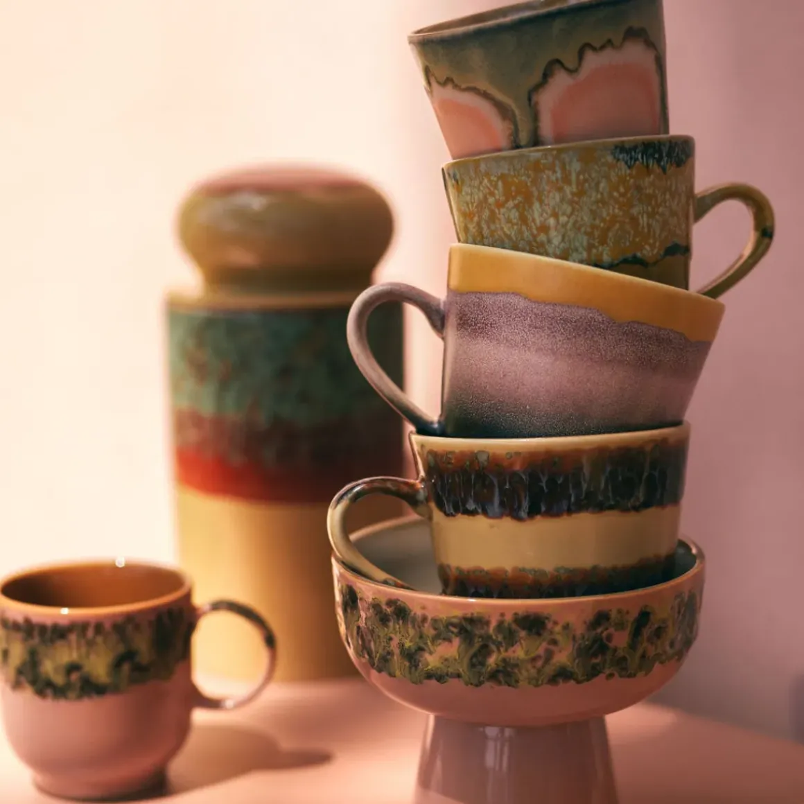 Mug American Sunbeam 70's - 11,5 cm x 8,5 cm