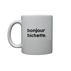 Mug en porcelaine - Bonjour Bichette