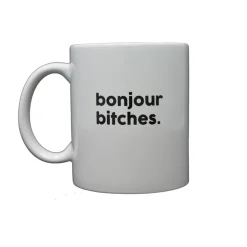 Mug en porcelaine - Bonjour Bitches