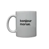 Mug en porcelaine - Bonjour Morue
