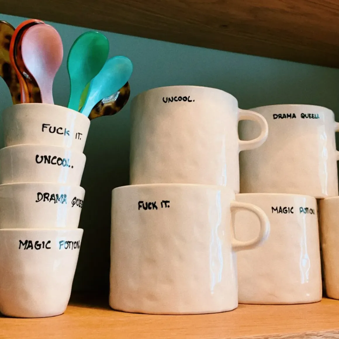 Mug Fuck It - Blanc