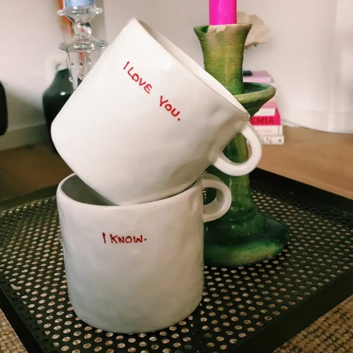 Mug I Love You - ø 9 cm