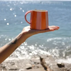 Mug rayé - 8.5 cm