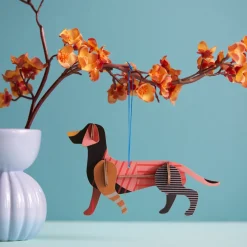 Ornement Porte Bonheur Dachshund