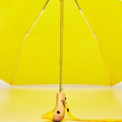 Parapluie à manche Tête de Canard - Jaune