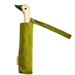 Parapluie à manche Tête de Canard - Olive