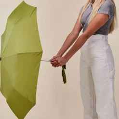 Parapluie à manche Tête de Canard - Olive