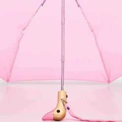 Parapluie à manche Tête de Canard - Rose