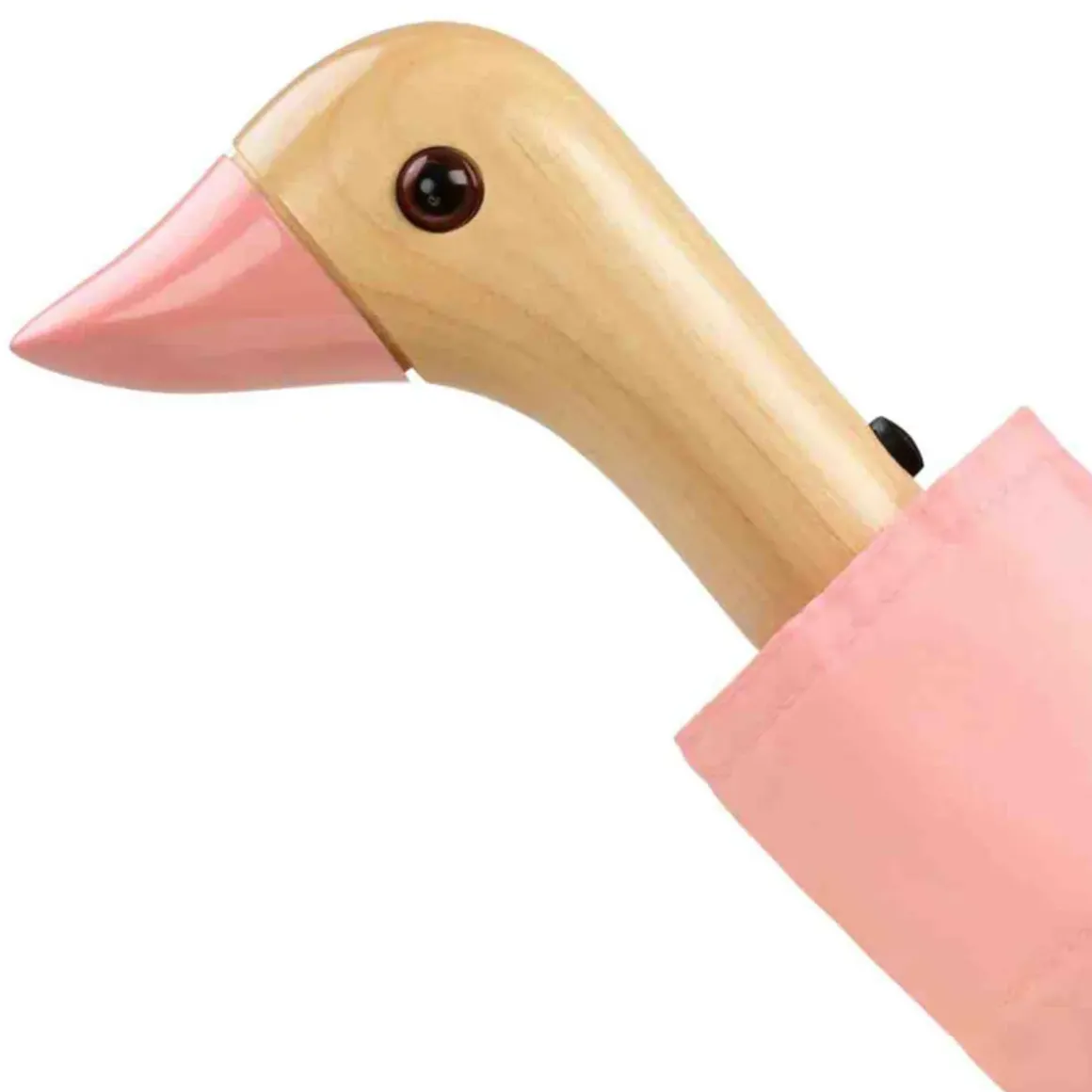 Parapluie à manche Tête de Canard - Rose