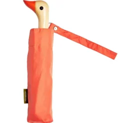 Parapluie à manche Tête de Canard - Orange Peach