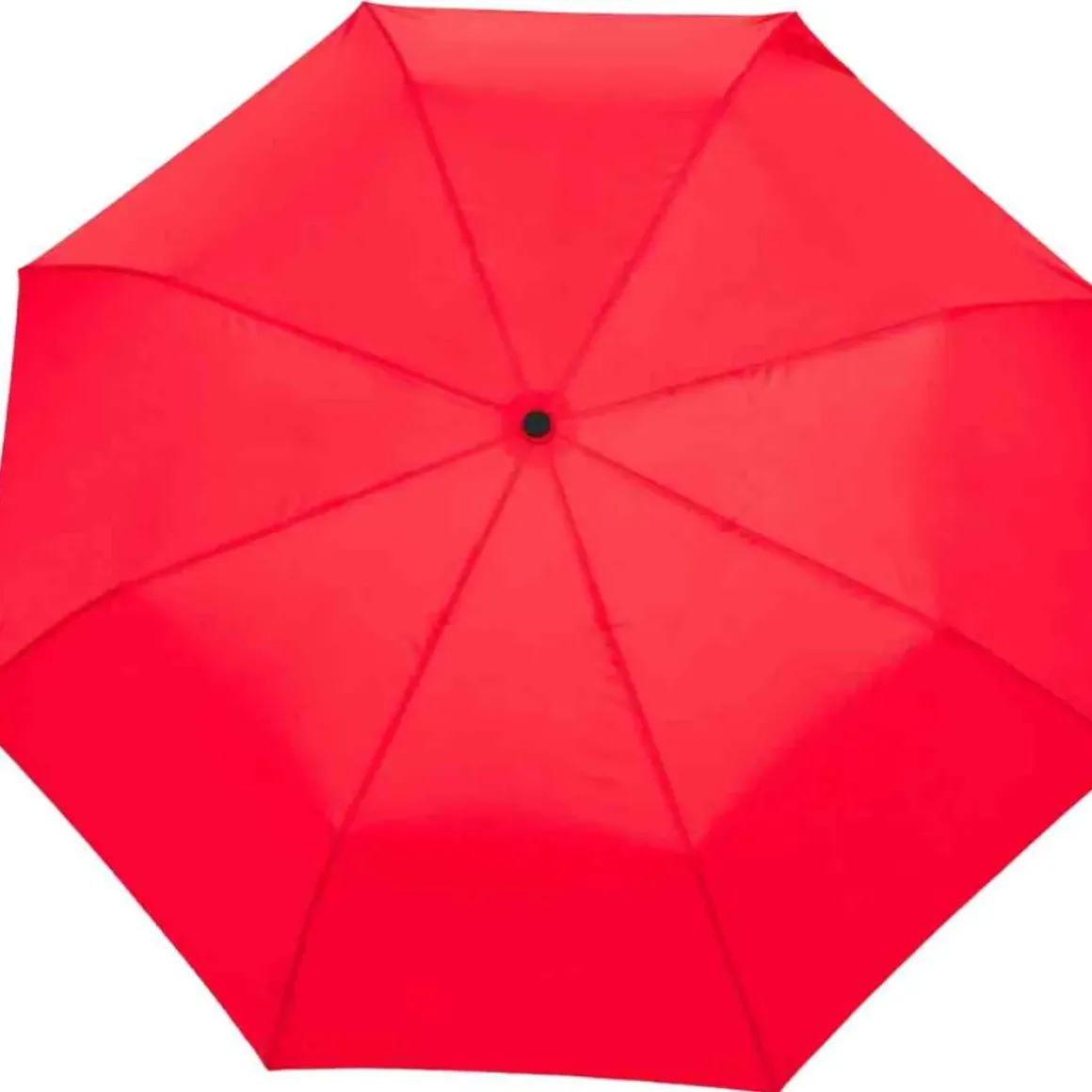 Parapluie à manche Tête de Canard - Rouge