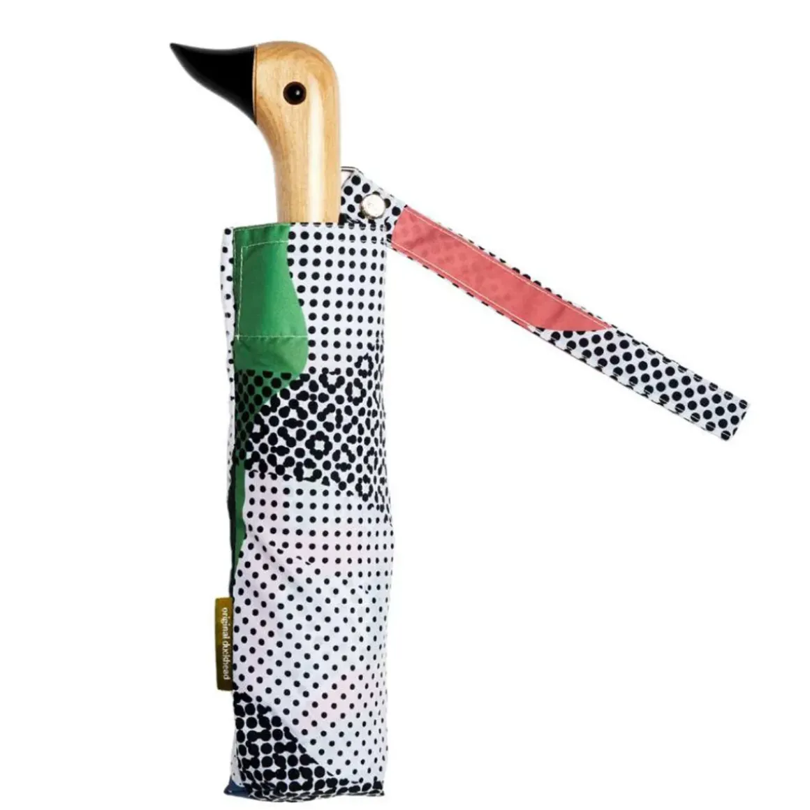 Parapluie à manche Tête de Canard - Dots