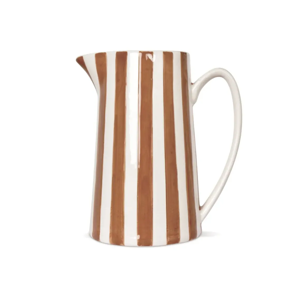 Pichet Rayure Marron