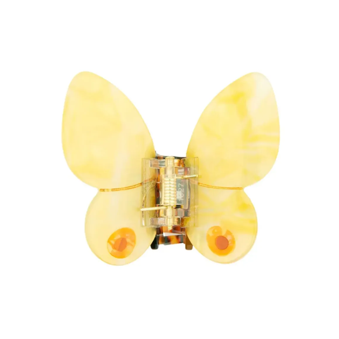 Pince à Cheveux Papillon - Jaune